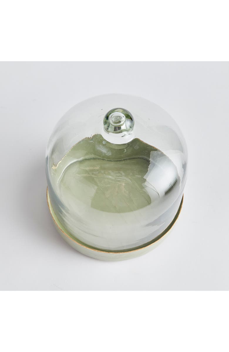 Napa Home & Garden Kammie Tray With Cloche, Alternate, color, Green