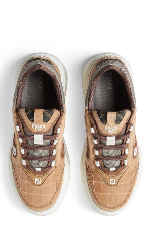 Fendi Force Sneaker In Multi