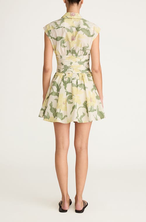REBECCA TAYLOR REBECCA TAYLOR NOUVEAU FLEUR CORSETED MINI DRESS 
