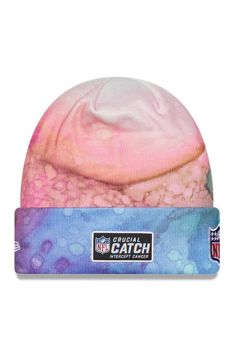 Men's New Era Pink Los Angeles Rams 2022 NFL Crucial Catch  Knit Hat, Alternate, color, Pink