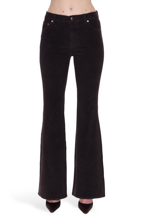 Pistola Kinsley Corduroy Flare Jeans In Black