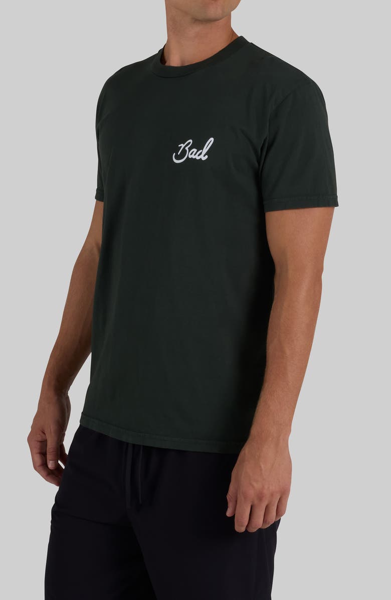 Bad Birdie Birdie Cotton Graphic T-Shirt, Alternate, color, Deep Forest