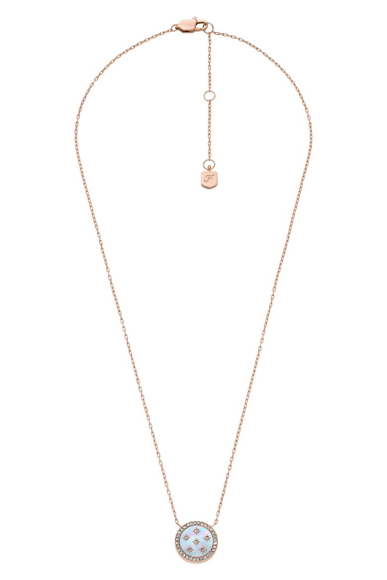 Merrit Mother of Pearl Pendant Necklace, Alternate, color, GOLD