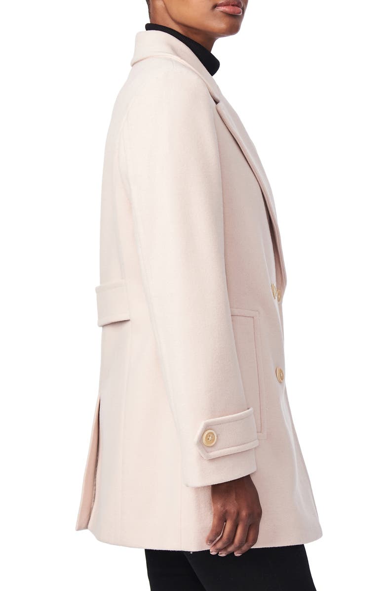 Bernardo Classic Double Breasted Coat, Alternate, color,