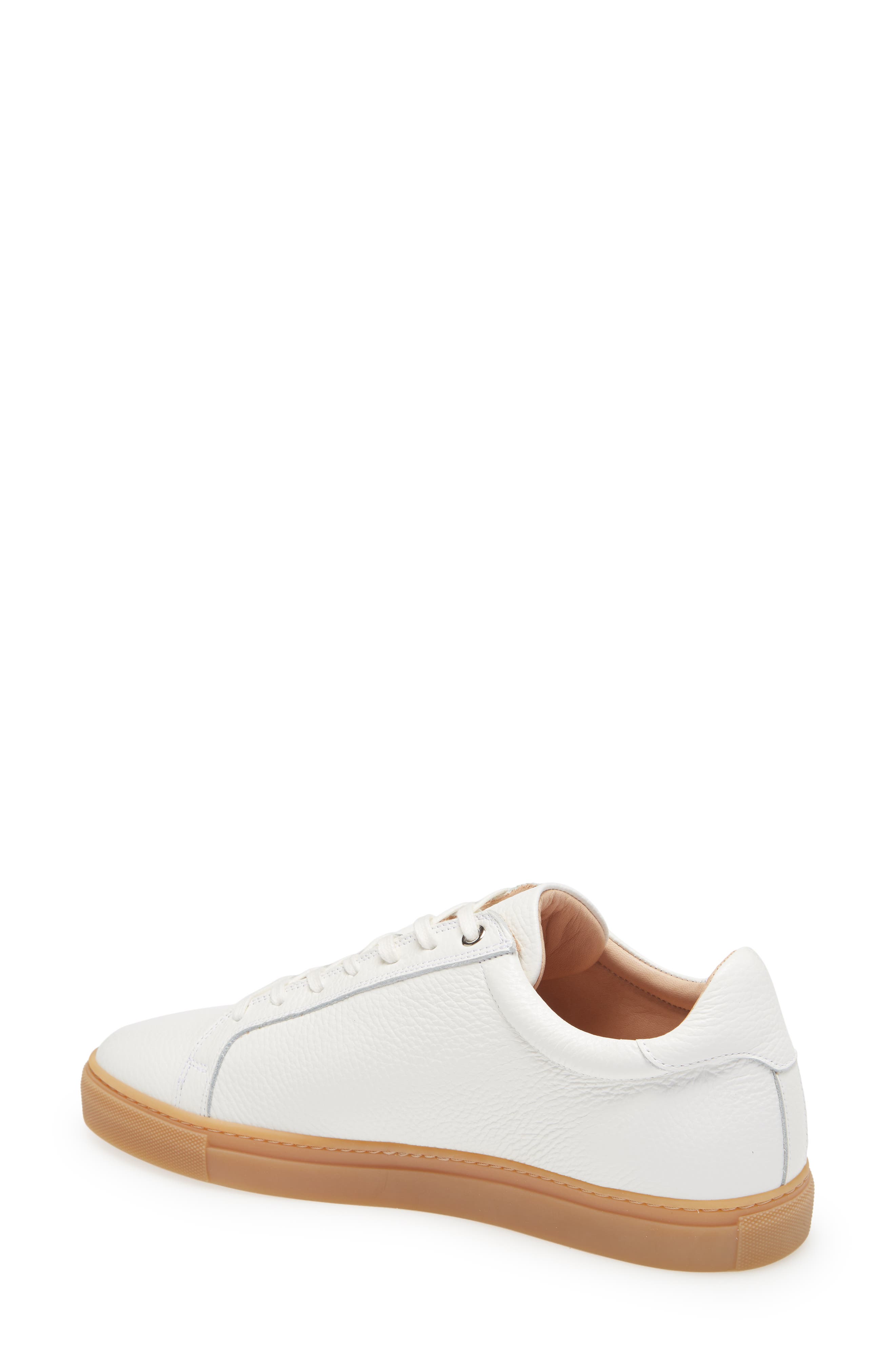 Suitsupply Low Top Leather Sneaker, Alternate, color, 