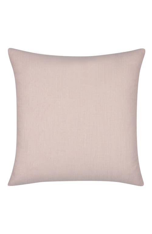 Elaine Smith Botanica Handmade Embroidered Applique Indoor & Outdoor Woven Accent Pillow