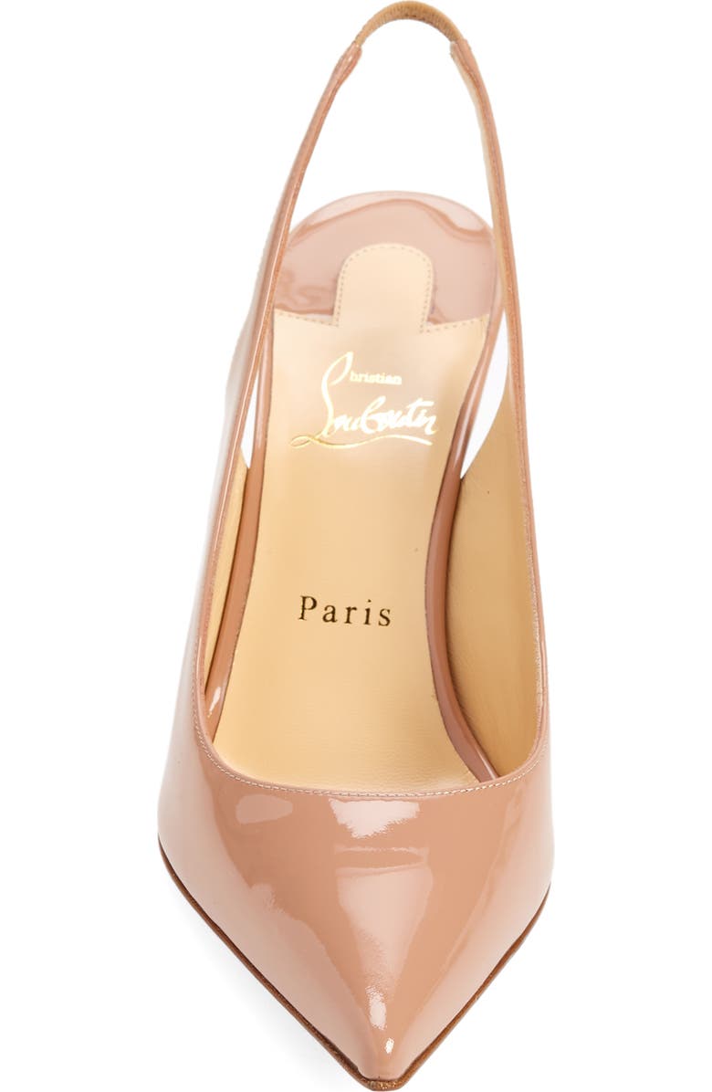 Christian Louboutin Kate Slingback Pump, Alternate, color, Nude