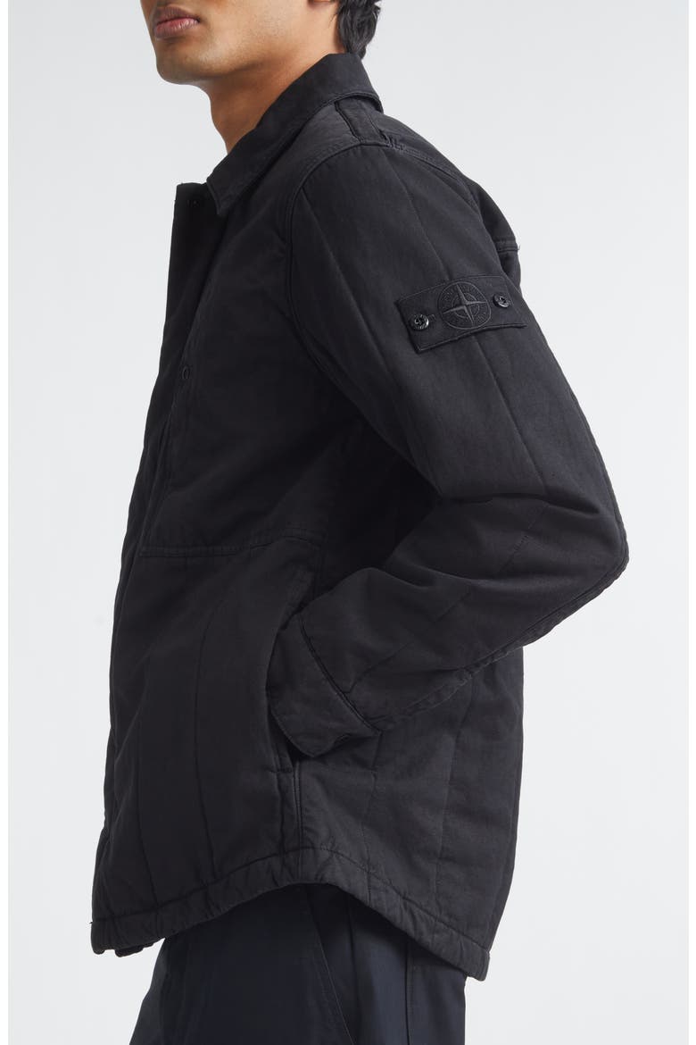 Cotton & Flax Jacket, Alternate, color, BLACK