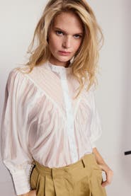 The Shirt by Rochelle Behrens The Shiv Ruffled Shirt