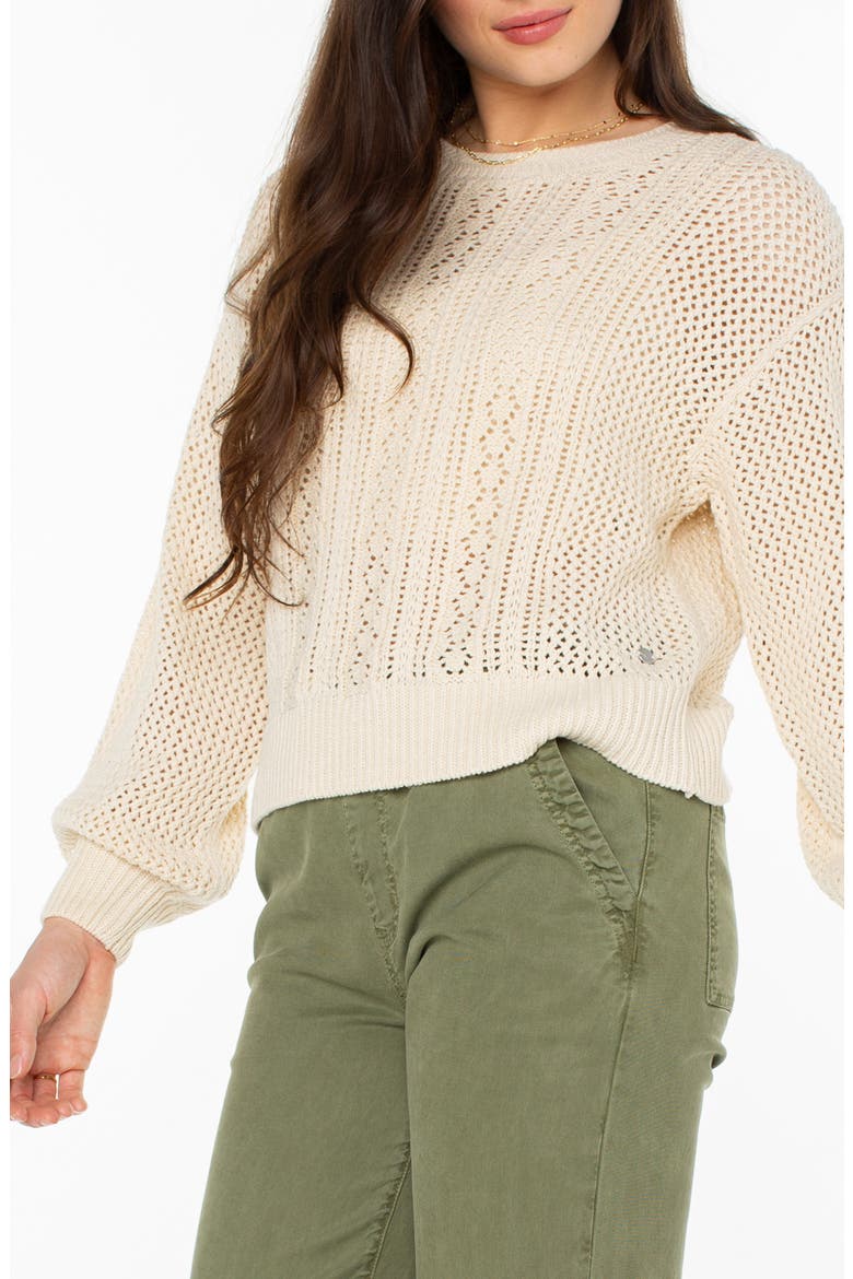Daybreak Sweater, Alternate, color, PARCHMENT