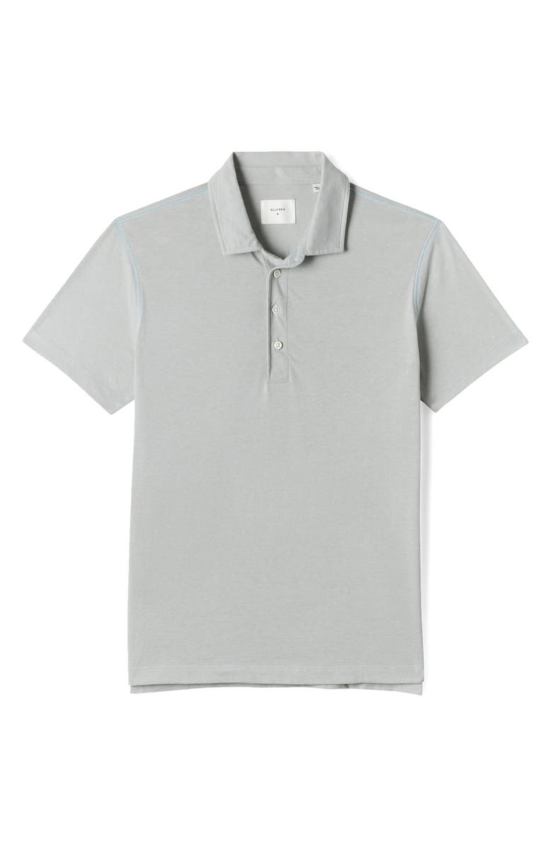 Billy Reid Pensacola Organic Cotton Polo, Main, color, Light Blue