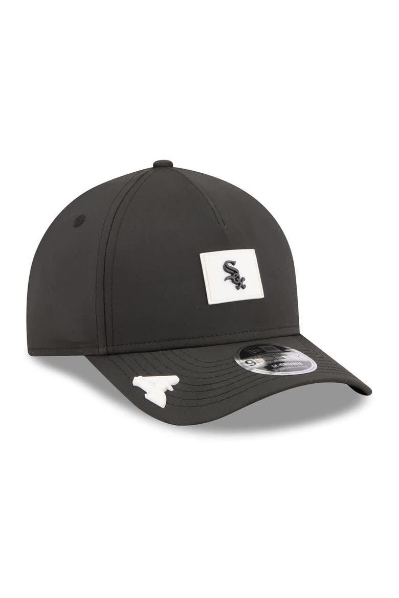 Men's New Era  Black Chicago White Sox 2026 Clubhouse 9FORTY A-Frame Adjustable Hat, Alternate, color, Black