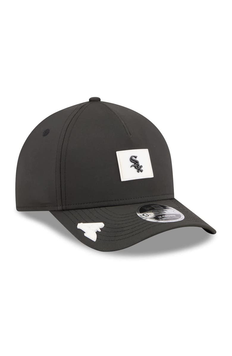 New Era Men's New Era  Black Chicago White Sox 2026 Clubhouse 9FORTY A-Frame Adjustable Hat, Alternate, color, Black
