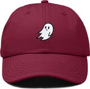 Dalix Ghost Embroidered Low Crown Cap