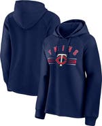 FANATICS Women's Fanatics Branded Navy Minnesota Twins Perfect Play Raglan Pullover Hoodie