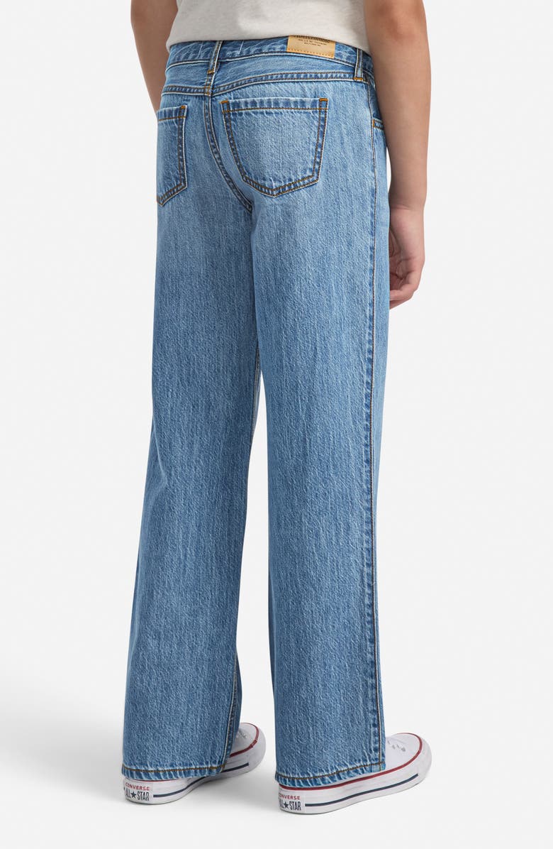 abercrombie kids Kids' Low Rise Baggy Jeans, Alternate, color, Cabin Blues