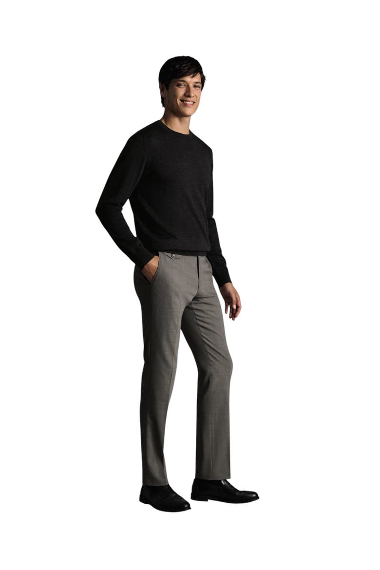 Wool Stretch Slim Fit Pants, Alternate, color, Grey