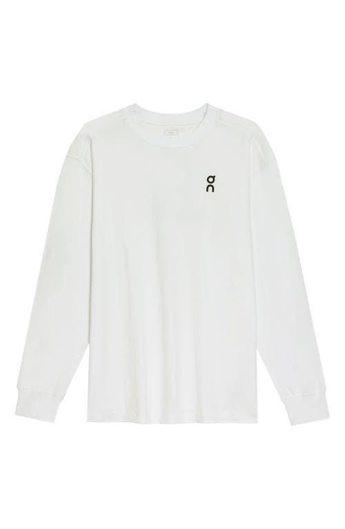 On Club Lg-t Organic Cott T-shirt In White