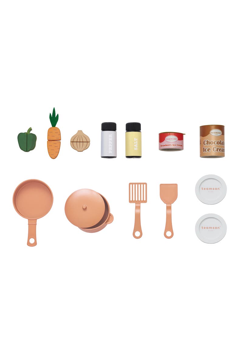 Little Chef Normandie Play Kitchen & Accessories, Alternate, color, WHITE
