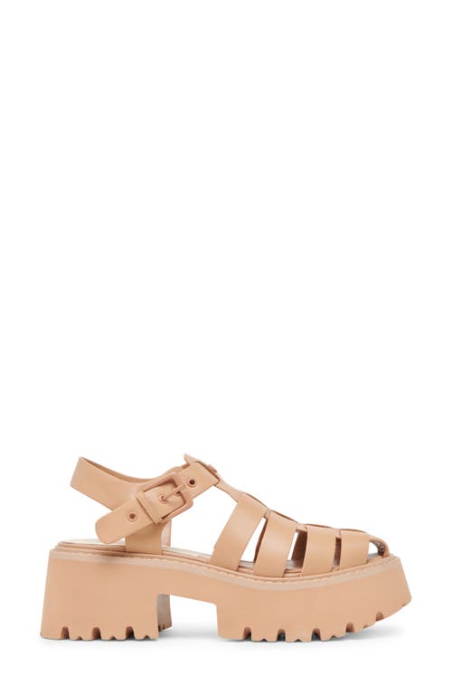 Dolce Vita Lasly Platform Fisherman Sandal In Brown