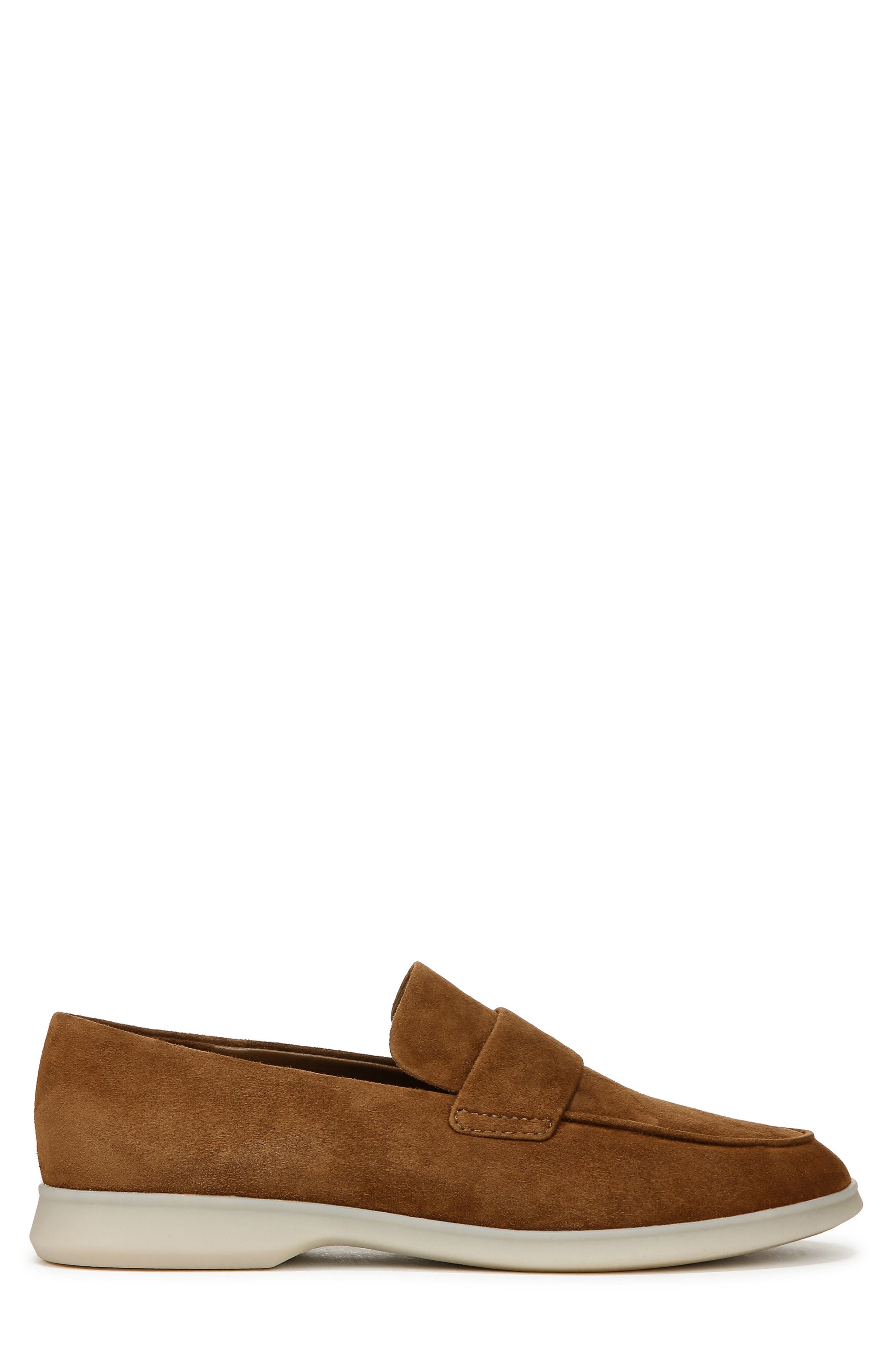 Vince Bigsur Moc Toe Loafer, Alternate, color, Elmwood