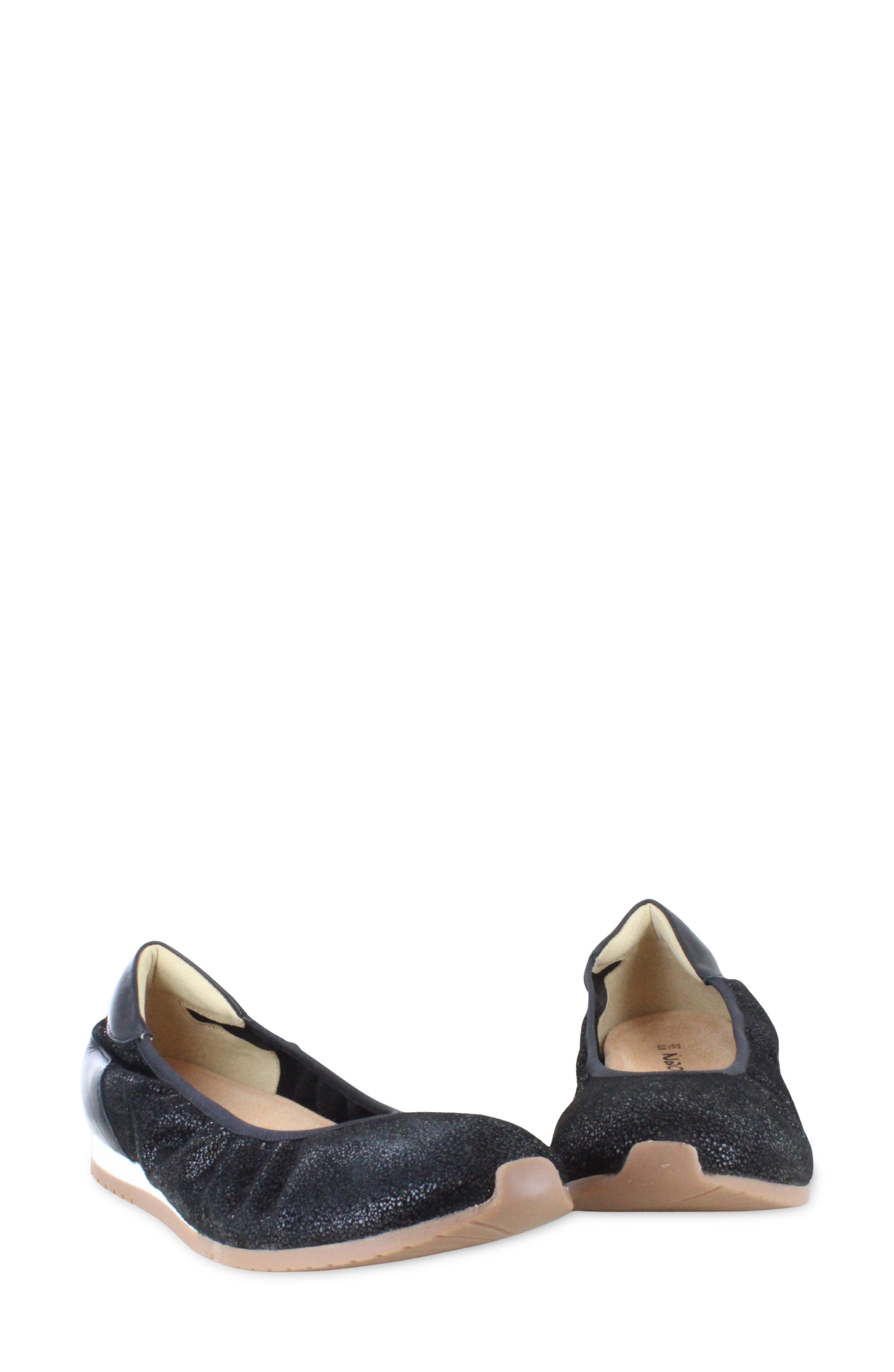 Echo Flat, Alternate, color, BLACK SUEDE
