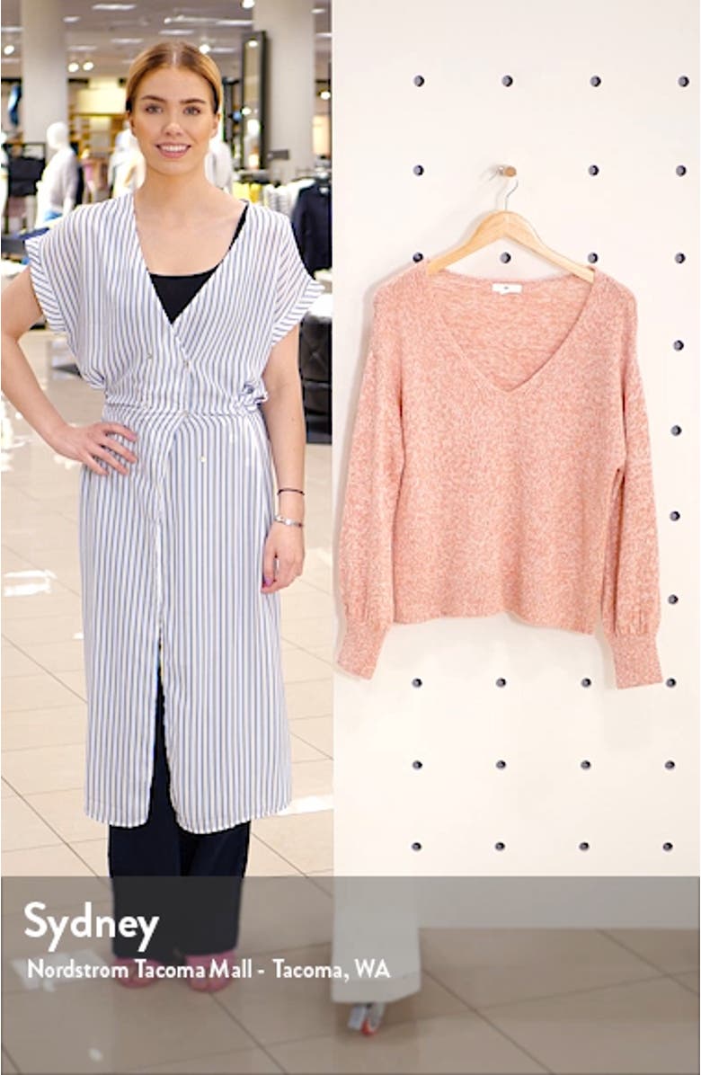 Everyday V-Neck Sweater, sales video thumbnail