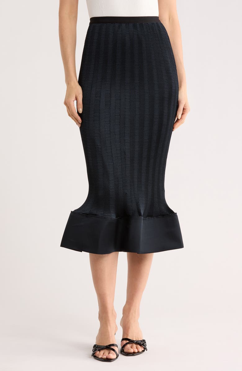 Simkhai Hollis Midi Skirt, Main, color, Black