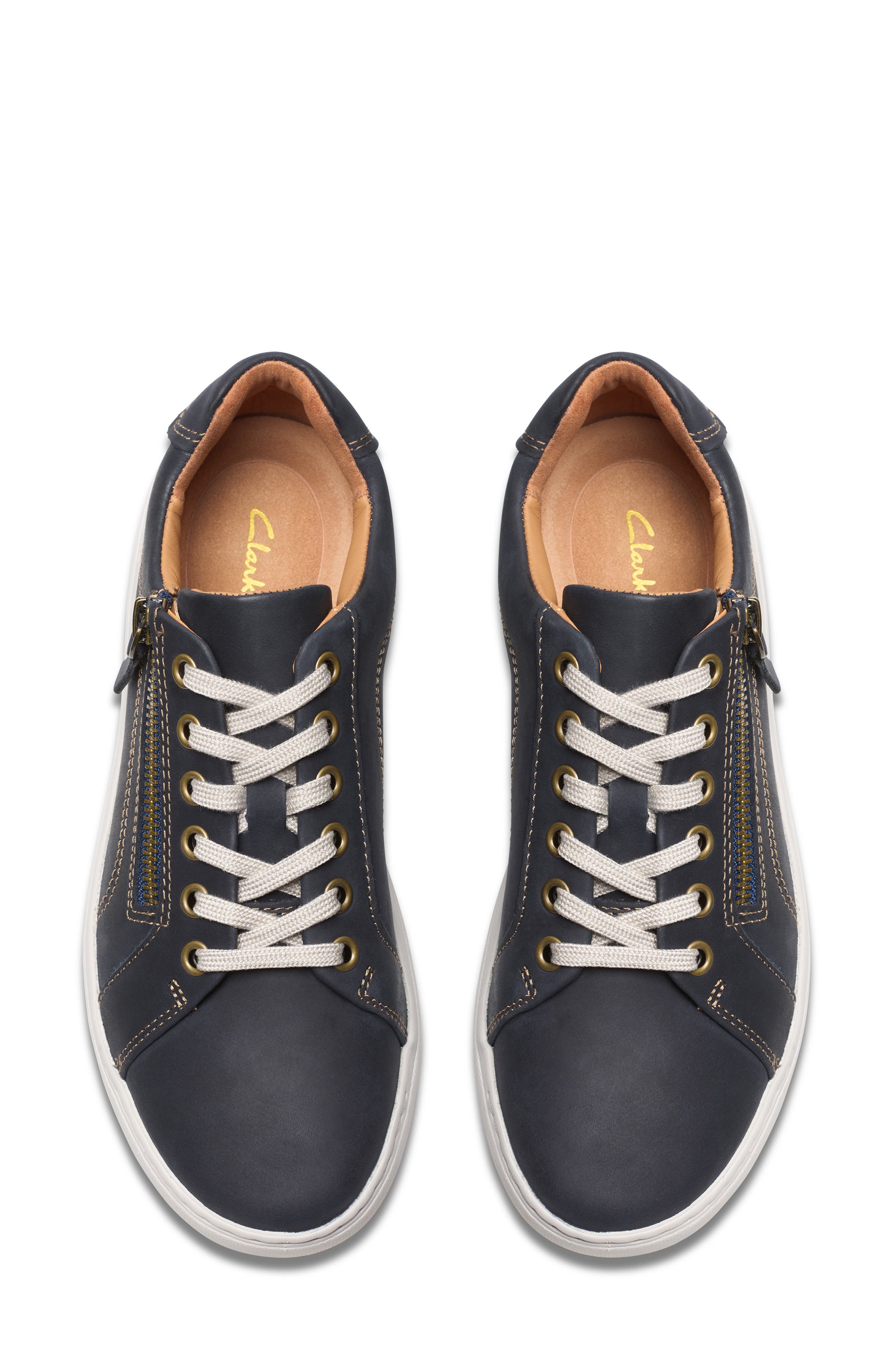 Nalle Lace-Up Sneaker, Alternate, color, NAVY NUBUCK