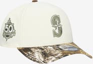 New Era Men's New Era Khaki/Realtree Camo Seattle Mariners 9FORTY A-Frame Adjustable Hat