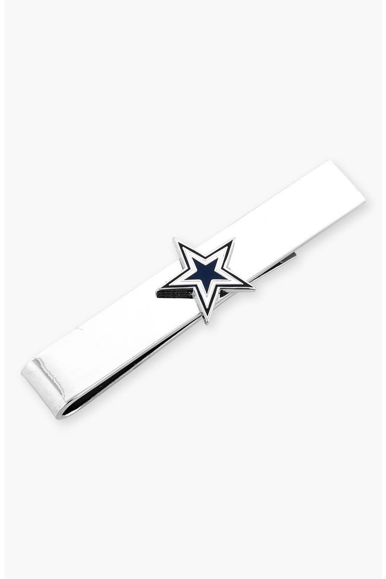'Dallas Cowboys' Tie Bar, Main, color, SILVER