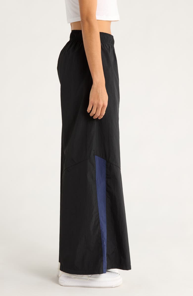 Nike Sportswear Wide Leg Pants, Alternate, color, Black/ Midnight Navy/ Sail