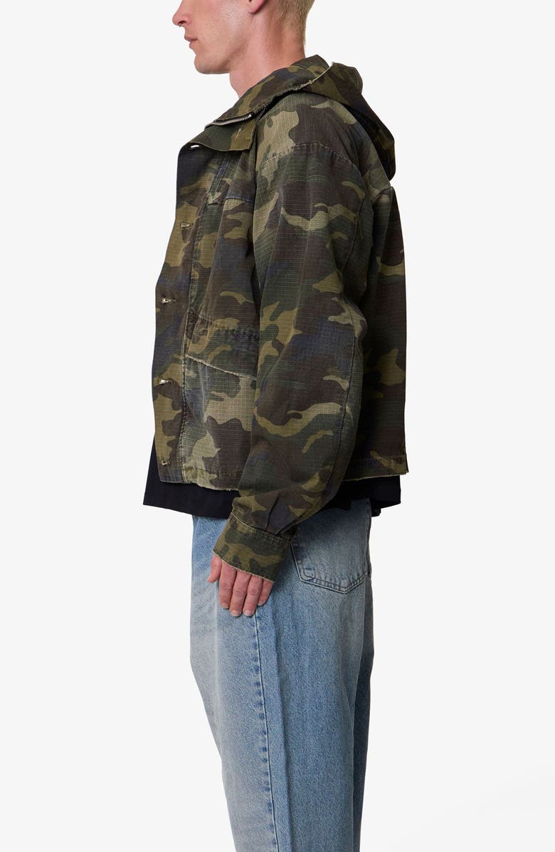 mnml Ripstop Hooded Jacket, Alternate, color,