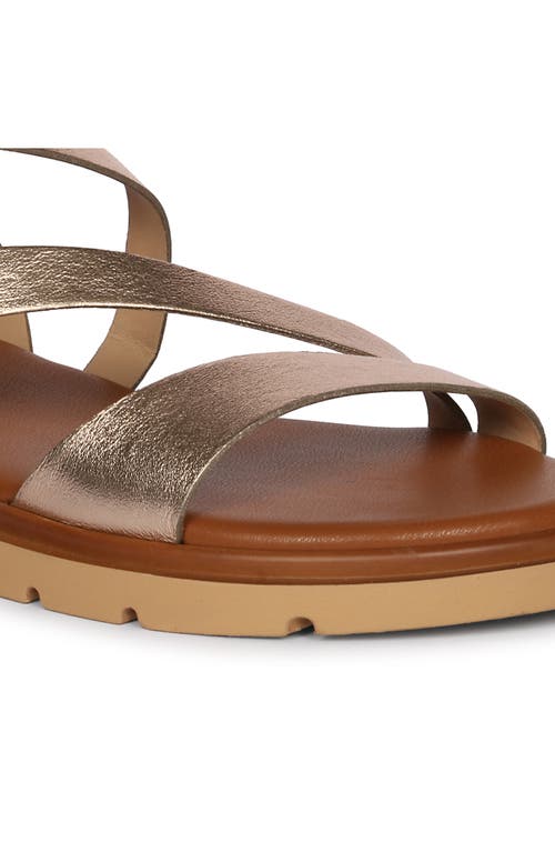 Saint G Kamla Slingback Sandal In Champagne
