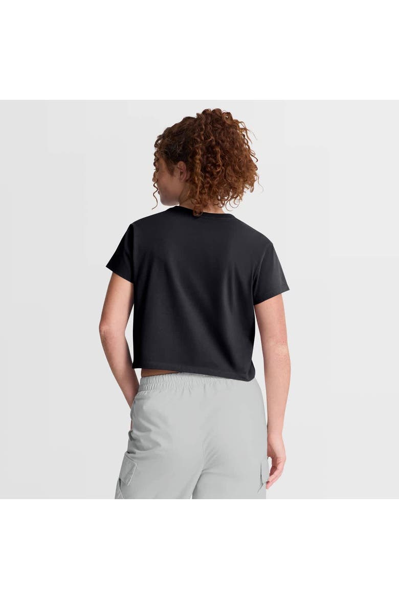 Women's Nike Black Los Angeles Dodgers Mod Cropped T-Shirt, Alternate, color, Black