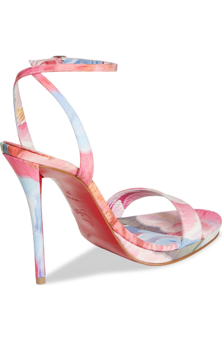 Christian Louboutin Miss Z Queen Slingback Pump, Alternate, color, Pink Multi