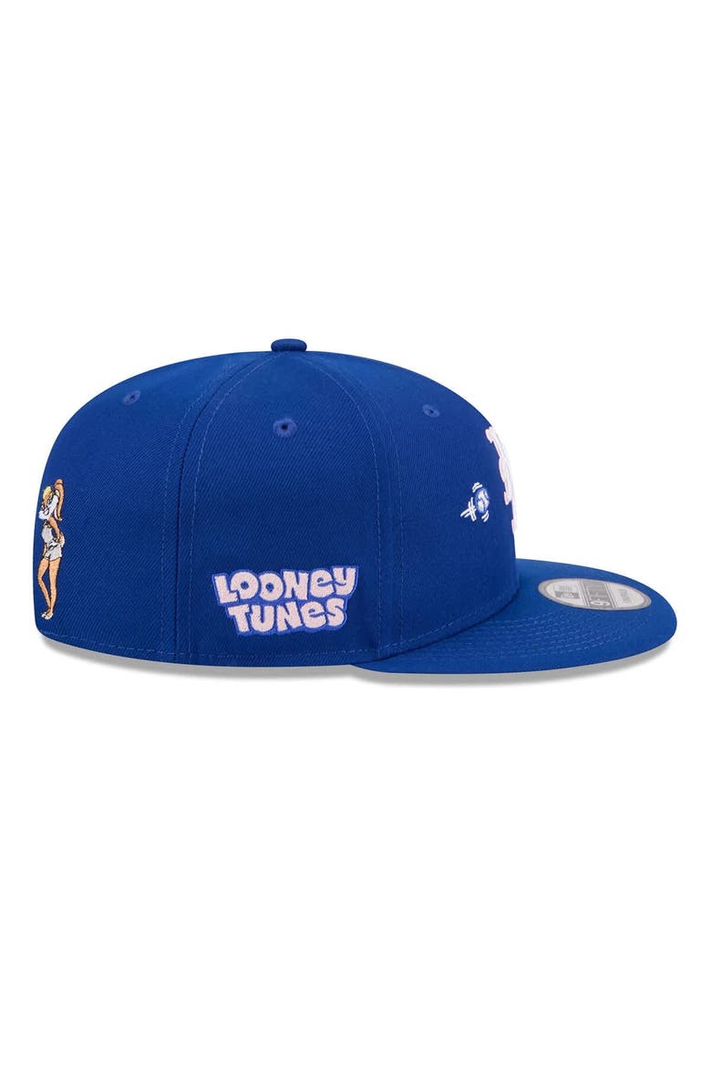 Men's New Era Royal New York Mets Looney Tunes Lola Bunny 9FIFTY Snapback Hat, Alternate, color, Royal