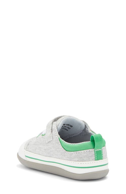 See Kai Run Girls' Stevie Mini Sneakers - Toddler, Little Kid In Gray Jersey