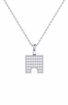LuvMyJewelry City Arches Diamond Pendant Necklace