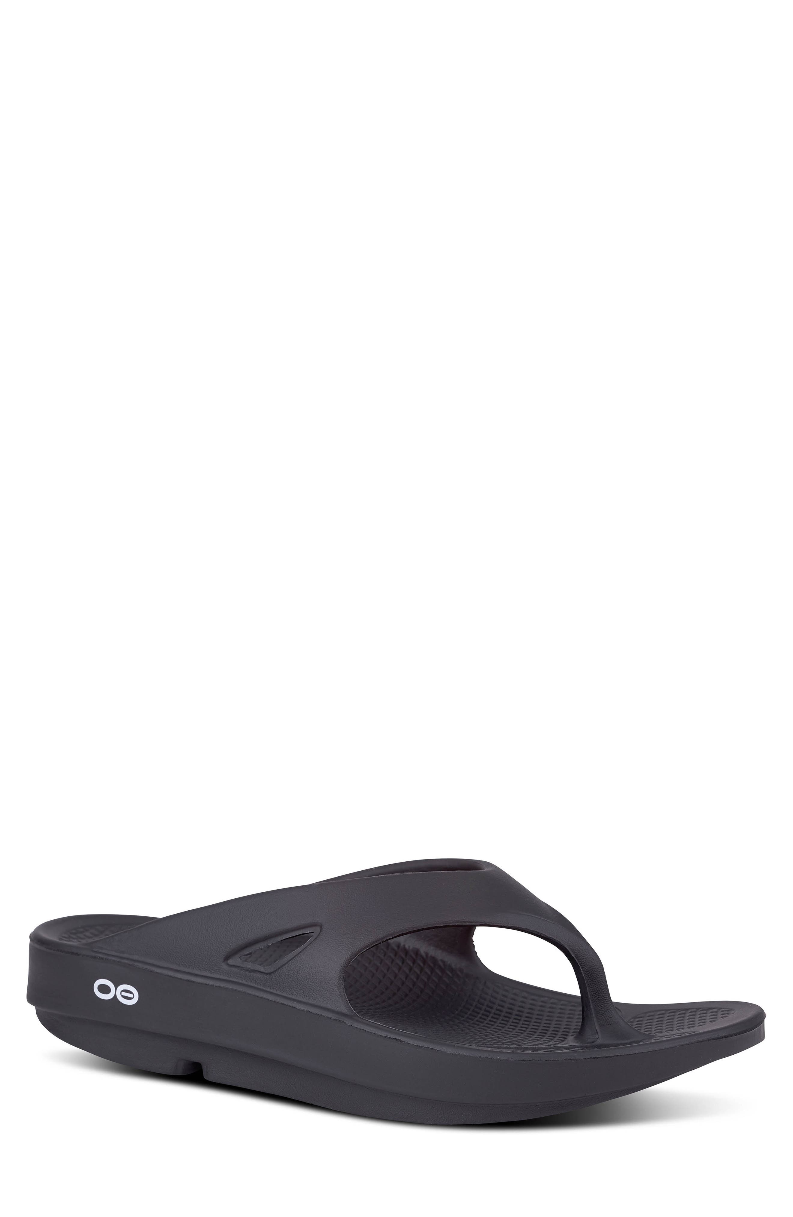 Oofos OOriginal Sandal, Main, color, Black