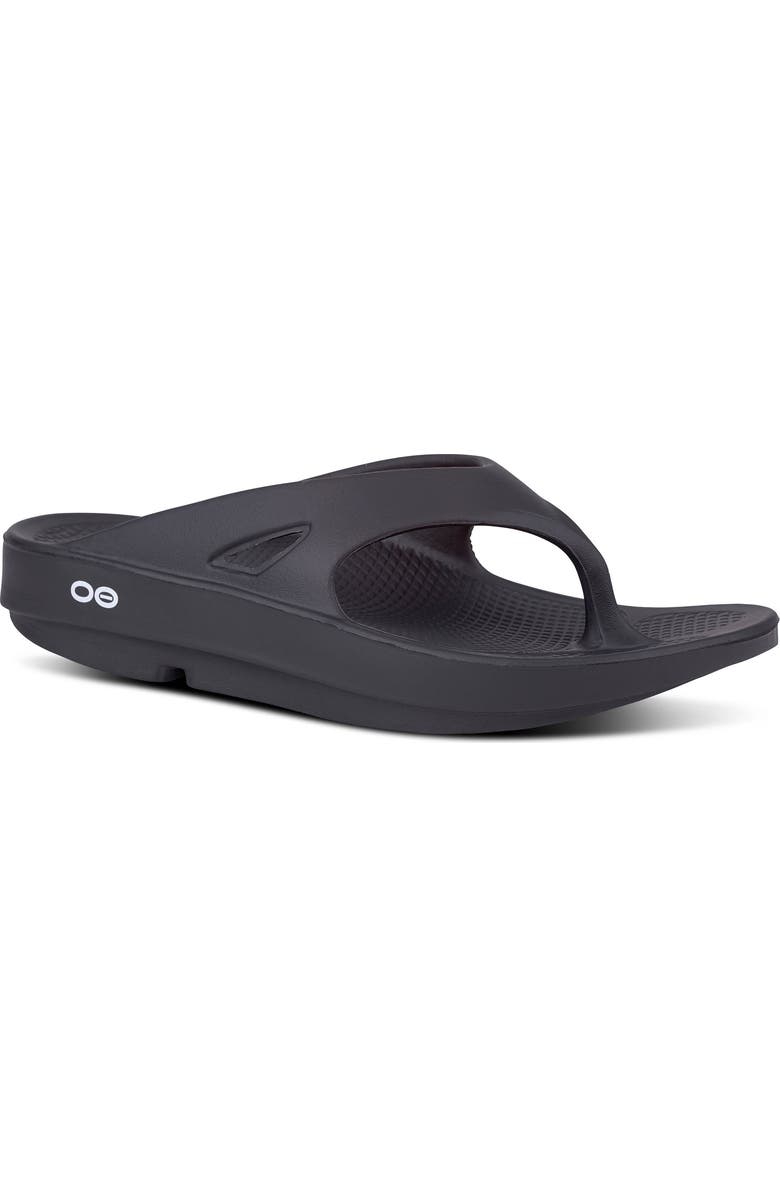 Oofos OOriginal Sandal, Main, color, Black