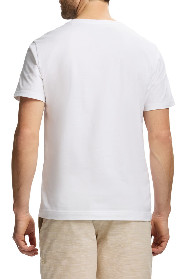 Beach Martini Knit Graphic T-Shirt, Alternate, color, WHITE
