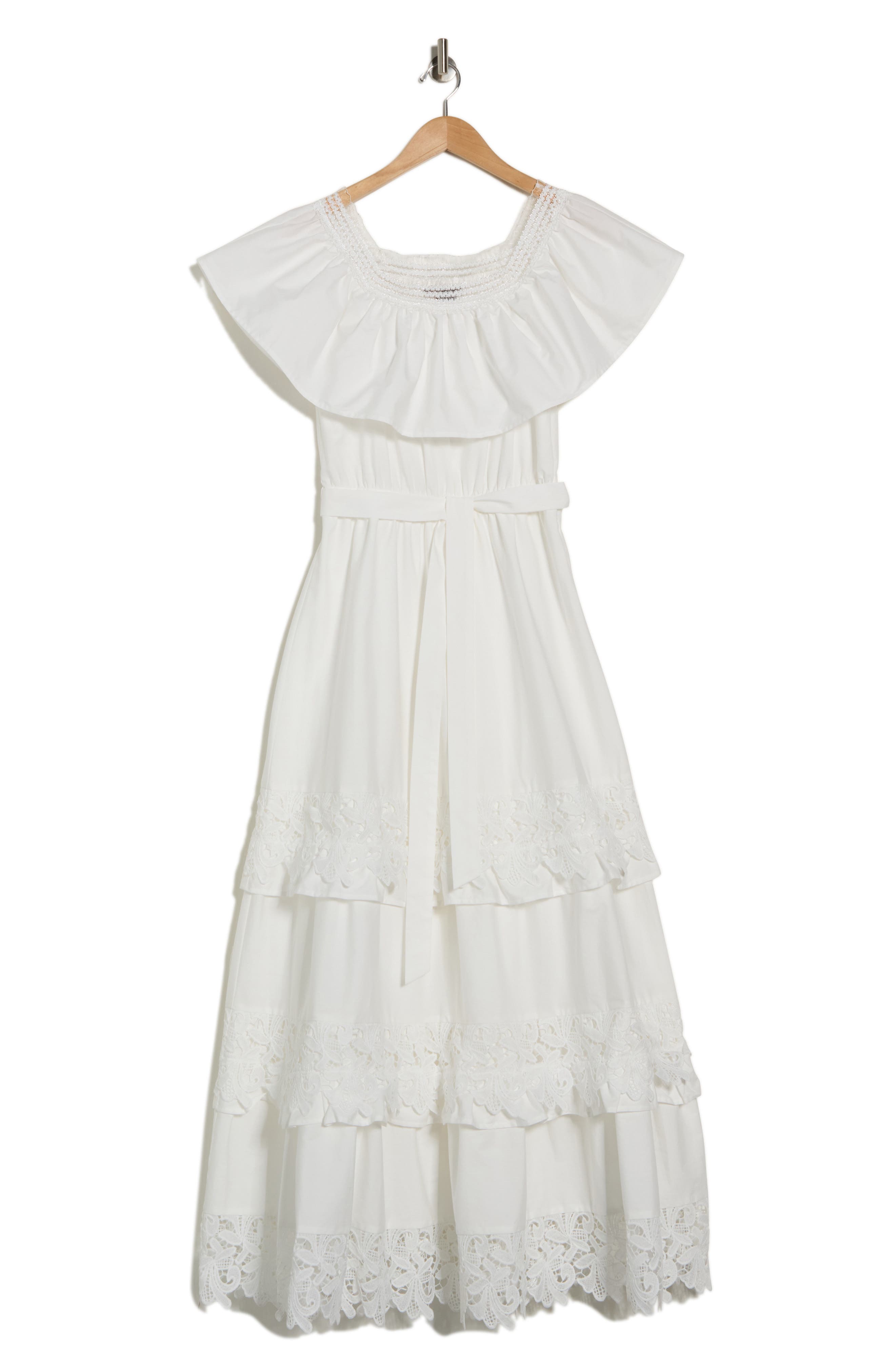 Love By Design Jane Off the Shoulder Maxi Dress