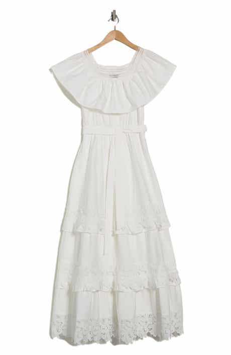 Love By Design Jane Off the Shoulder Maxi Dress