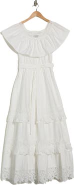 Love By Design Jane Off the Shoulder Maxi Dress