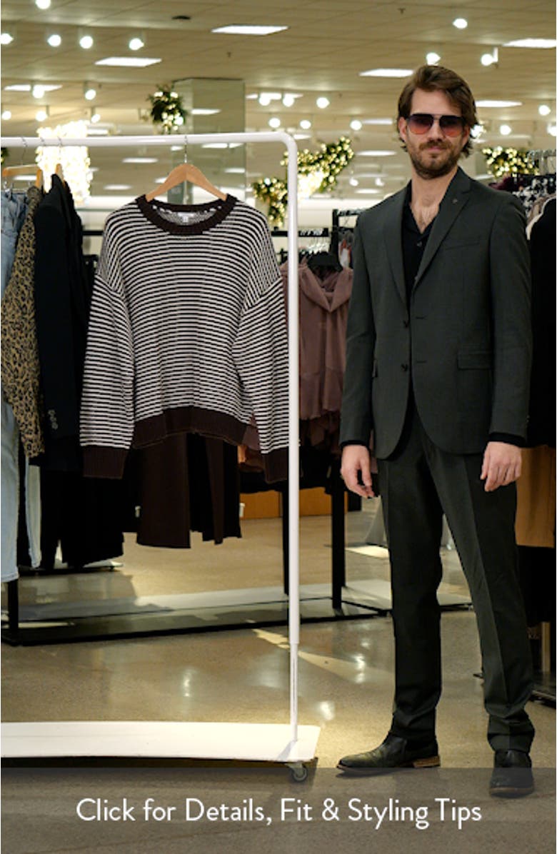 Aura Stripe Sweater, sales video thumbnail