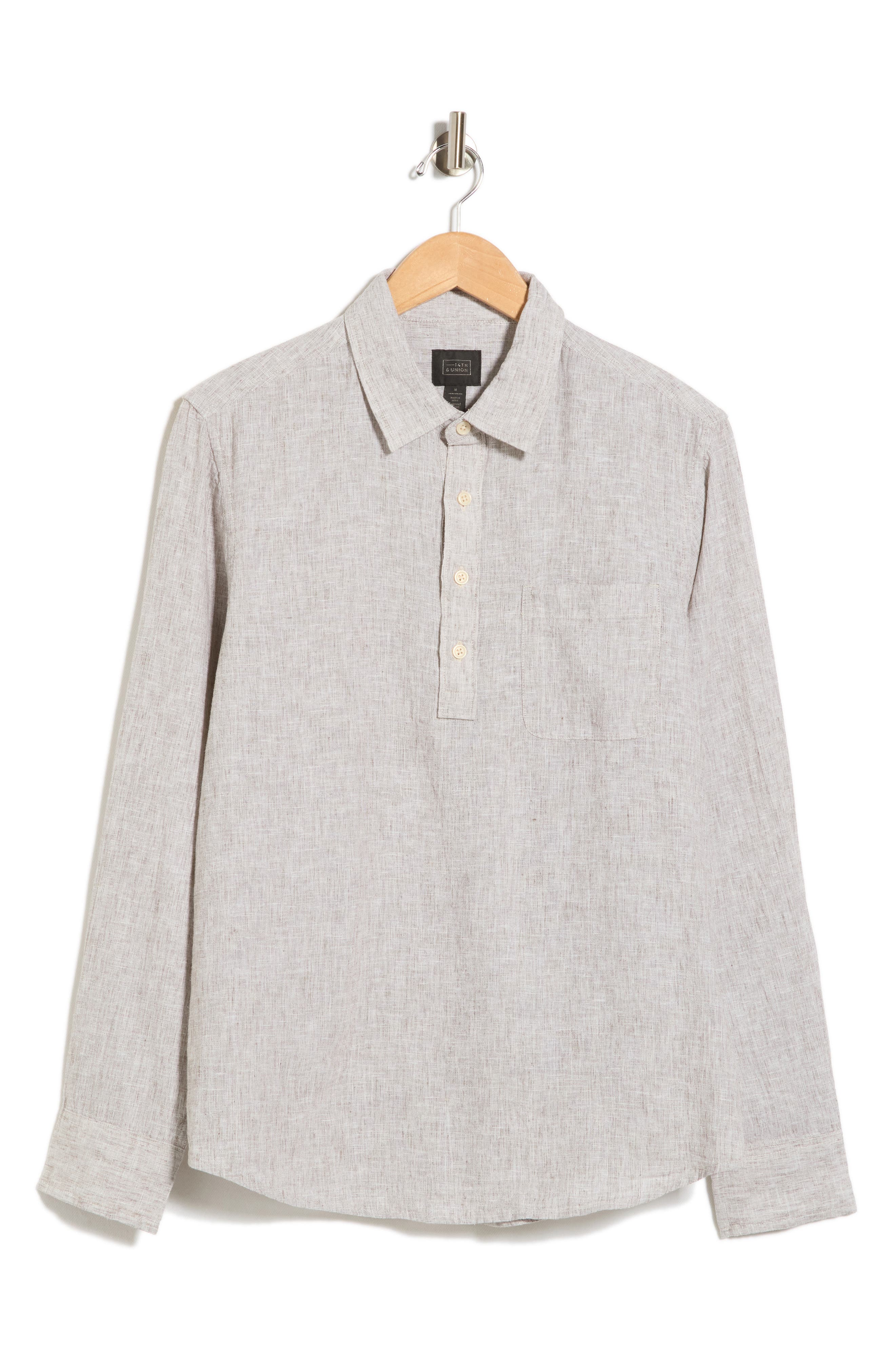 Mariner Linen & Cotton Long Sleeve Shirt