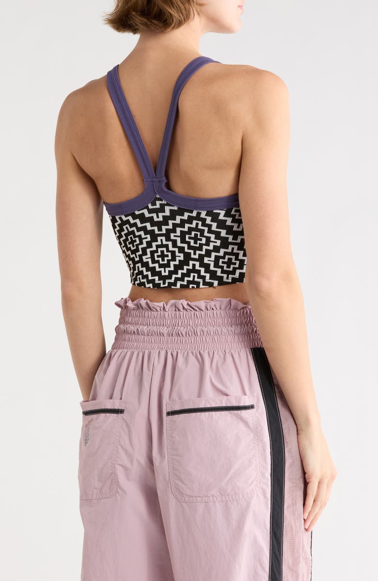 Free People All Clear Jacquard Camisole, Alternate, color, Grey