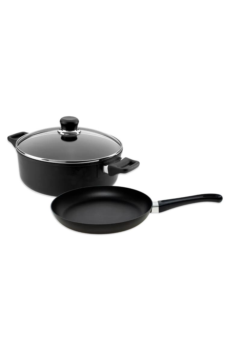 Classic 3 Piece Cookware Set, Main, color, Black