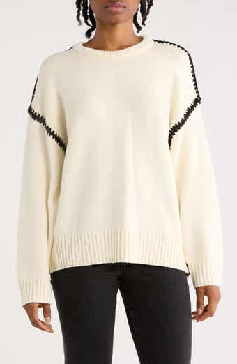 Blu Pepper Stitched Sweater